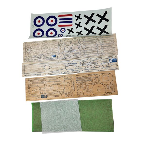 Vintage Sterling Models Inc S.E 5A Fokker D8 - Picture 7 of 9